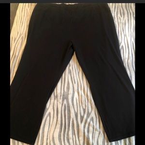 Catherine black yoga pants size 4X Size 30